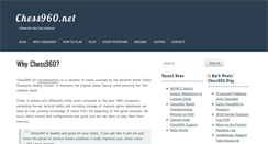 Desktop Screenshot of chess960.net