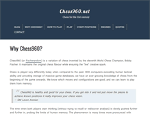 Tablet Screenshot of chess960.net